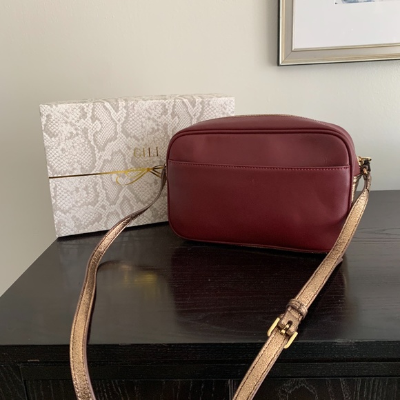 G.I.L.I Got It Love It Maroon Rose Gold Crossbody - Picture 2 of 4